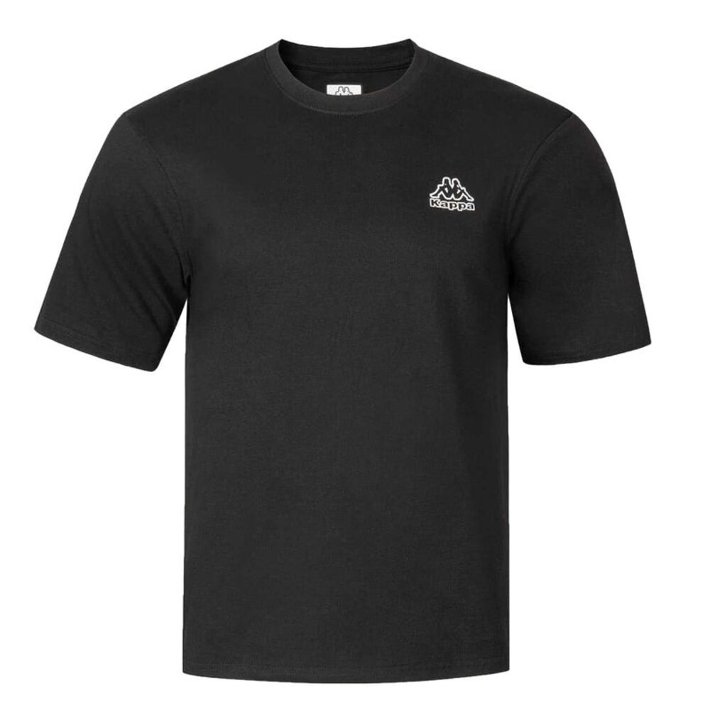 Kappa Mens Cotton T-Shirt / Black